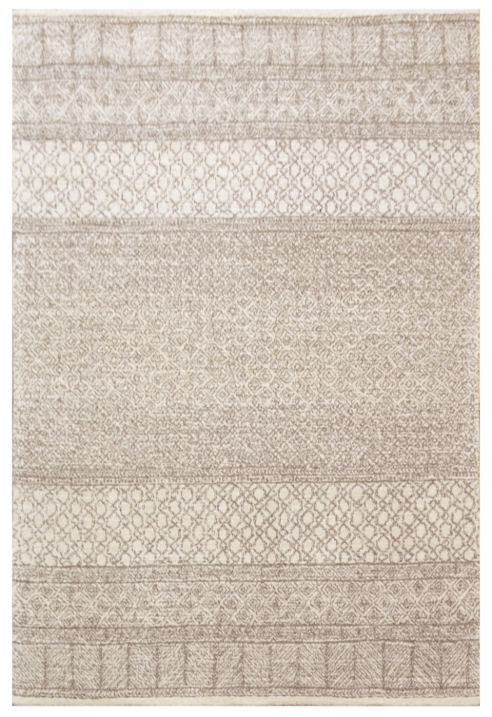 Designer Handmade Wool Rug Newcastle 6203 Natural Rug Club