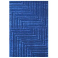 Contemporary Handmade Wool Rug - Ascent 6240 - Sapphire