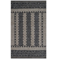 Modern Handmade Wool Rug-Casablanca 6343-Charcoal
