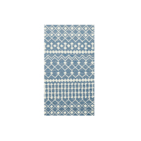 Modern Handmade Wool Rug - Decotex 6248 - Blue/Ivory