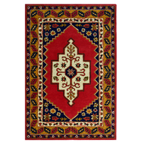 Traditional Handmade Wool Rug-Mascot 6357-Red