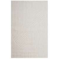 Contemporary Handwoven Wool Rug-Mavis 6363-Ivory