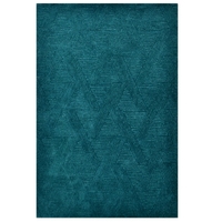 Contemporary Handmade Wool Rug-Paradise 6347-Turquoise