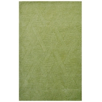 Contemporary Handmade Wool Rug-Paradise 6347-Pista Green