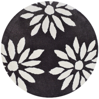 Handmade Round Wool Rug-Transit 6330-Brown