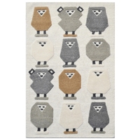 Wolly Handmade Kids Rug-6267-Ivory-Natural