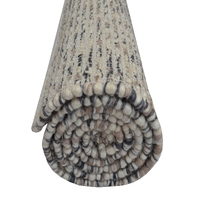 Designer Handwoven Wool Rug-Beads 6372-Natural