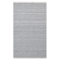 Shadow - Indoor/Outdoor Durrie Rug - 6253 - Silver