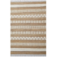 Designer Natural Jute Rug-Andes 1123-Natural/Ivory