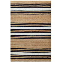 Africo Natural Jute Rug - 1090 - Natural/Black