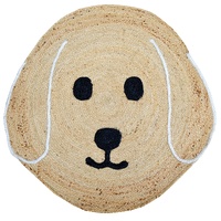 Handmade Kids Jute Rug-Duffy 1141-Natural