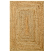 Eco-friendly Jute Rug-Kochi 1116-Natural