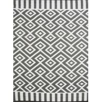 Reversible Outdoor Rugs - Chatai A002 - Grey/White