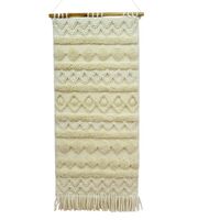 Modern Handwoven Wallhanging-Strasbourge AD-25-Ivory